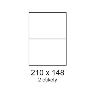 Címkék 210x148mm 2 címke laponként 100 lap Smartline
