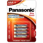 PANASONIC alkáli elemek Pro Power LR03PPG / 4BP AAA 1,5V (buborékfólia 4db)