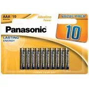 PANASONIC Alkaline Power Alkaline Power LR03APB / 10BW AAA 1.5V (bliszter 10db)