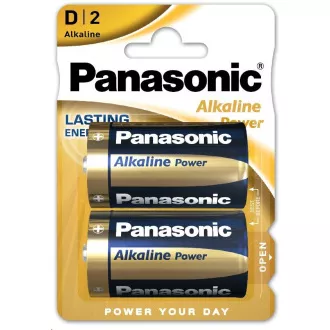 PANASONIC Alkaline Power Alkaline Power LR20APB / 2BP D 1,5V (buborékfólia 2db)