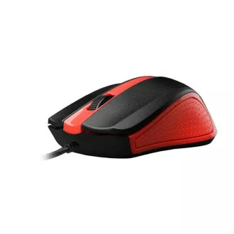 C-TECH egér WM-01, piros, USB