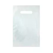PE táska áthatol 20x30cm fehér