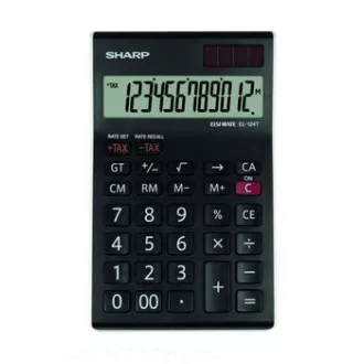Sharp EL-124TWH 12 számjegyű számológép