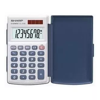 Sharp EL-243S 8 számjegyű zsebszámológép