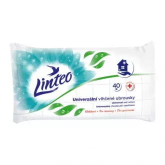 Linteo antibakteriális tisztító kendők univerzális 40db