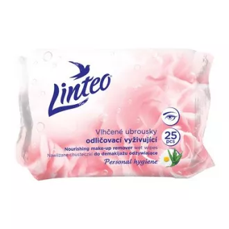 Nedves sminktörlő Linteo SATIN 25db