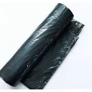 Szemeteszsákok 60x80cm mikrotén 60L 20db fekete tekercsben