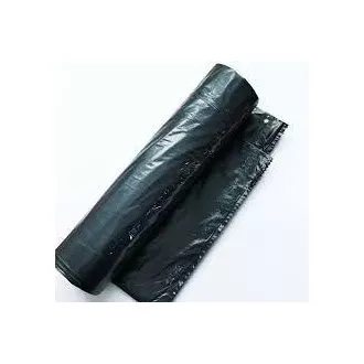 Szemeteszsákok 60x80cm mikrotén 60L 20db fekete tekercsben