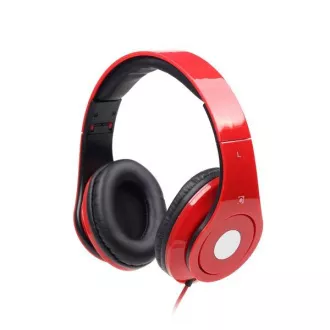 GEMBIRD Detroit headset, piros