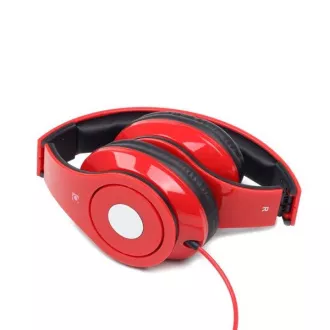 GEMBIRD Detroit headset, piros