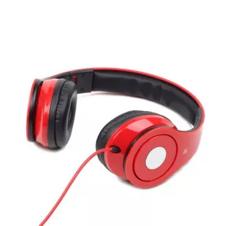 GEMBIRD Detroit headset, piros
