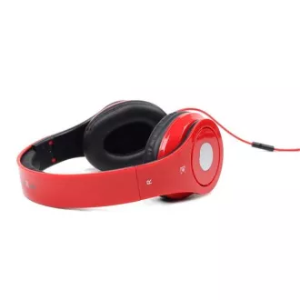 GEMBIRD Detroit headset, piros