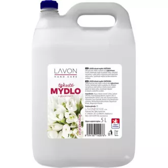 Folyékony szappan Lavonea fehér hóvirág 5L