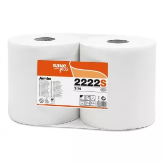 WC papír Jumbo 265mm 2vrs. fehér 6db Celtex S-Plus / akciós teljes csomag 6 tekercs (2222S)