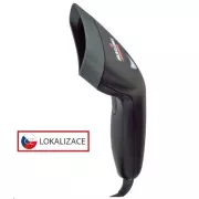 Virtuos CCD olvasó HT-10, USB (billentyűzet / RS232 emuláció), fekete