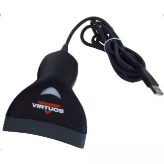 Virtuos CCD olvasó HT-10, USB (billentyűzet / RS232 emuláció), fekete