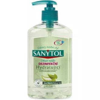 Folyékony szappan Sanytol hidratáló teafa és aloe 250ml