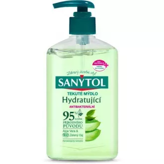 Folyékony szappan Sanytol hidratáló aloe és zöld tea 250ml Folyékony szappan Sanytol hidratáló aloe és zöld tea 250ml