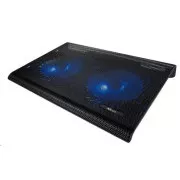 TRUST Laptop állvány Azul Laptop hűtőállvány kettős ventilátorral (hűtőpárna)