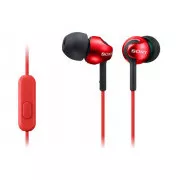 SONY sztereó fejhallgató MDR-EX110AP, piros