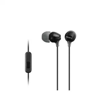 SONY sztereó fejhallgató MDR-EX15AP, fekete