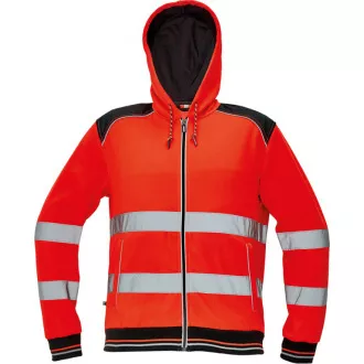 KNOXFIELD HV kapucnis pulóver narancssárga XS KNOXFIELD HV kapucnis pulóver narancssárga XS