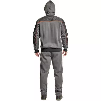 CREMORNE kapucnis pulóver szürke 3XL