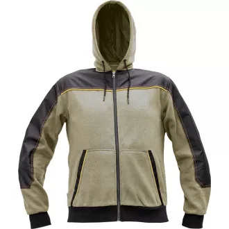 CREMORNE kapucnis pulóver szürke 3XL