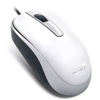 GENIUS egér DX-120, vezetékes, 1200 dpi, USB, fehér