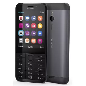 Nokia 230 Dual SIM, sötétezüst Nokia 230 Dual SIM, sötétezüst