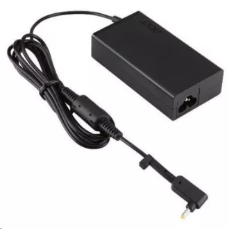 Acer Adapter 65W_3PHY BLK ADAPTER - EU TÁPKÁBEL (KERESKEDELMI CSOMAG) Chromebookhoz, S7, V13 és SW5 + 173