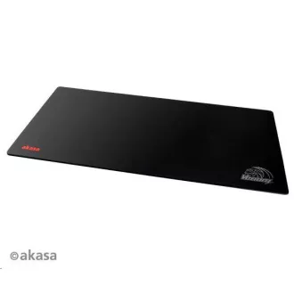 AKASA egérpad Venom Black XXL, vastagság 3 mm, természetes gumi, szennyeződés- és porálló, fekete