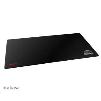AKASA egérpad Venom Black XXL, vastagság 3 mm, természetes gumi, szennyeződés- és porálló, fekete