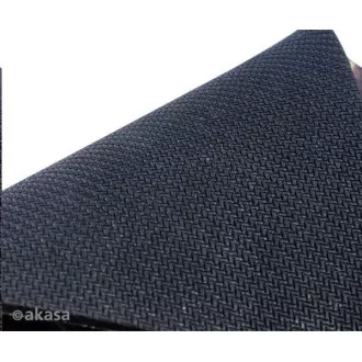 AKASA egérpad Venom Black XXL, vastagság 3 mm, természetes gumi, szennyeződés- és porálló, fekete