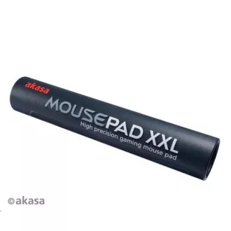 AKASA egérpad Venom Black XXL, vastagság 3 mm, természetes gumi, szennyeződés- és porálló, fekete