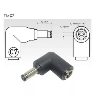 AVACOM töltőcsatlakozó C7 laptopokhoz (5,5 mm x 1,7 mm) Acerhez