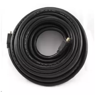 GEMBIRD HDMI-HDMI kábel 20m (v1.4, M/M, aranyozott érintkezők, árnyékolt, prémium minőségű árnyékolás)