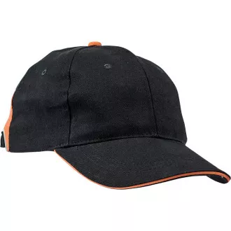 KNOXFIELD baseball sapka fekete/narancssárga
