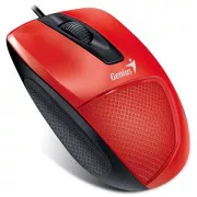 GENIUS egér DX-150X, vezetékes, 1000 dpi, USB, piros