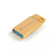 VERBATIM Flash Disk 16 GB Metal Executive, USB 3.0, arany, fém