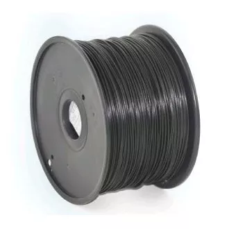 GEMBIRD 3D nyomtatószál (izzószál) PLA, 1,75 mm, 1 kg, fekete