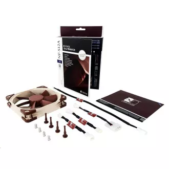 NOCTUA ventilátor NF-S12A-FLX, 120mm, barna