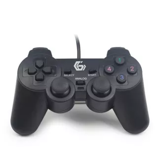 GEMBIRD gamepad JPD-UDV-01, rezgő, USB