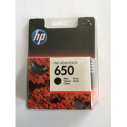 HP 650 (CZ101AE#302) - patron, black (fekete)