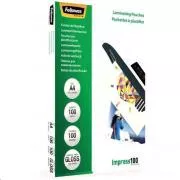 Lamináló fólia Fellowes A4 100 mic, csomag 100 db