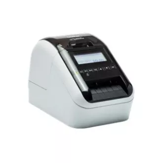 BROTHER címkenyomtató QL-820NWBc - 62mm, termikus, USB, RS232, WIFI, LAN, Profi / vásárlás után DK-22251 nyomtatás piros színben