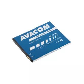 AVACOM akkumulátor mobilhoz Lenovo A536 Li-Ion 3, 7V 2000mAh (csere BL210) AVACOM akkumulátor mobilhoz Lenovo A536 Li-Ion 3, 7V 2000mAh (csere BL210)