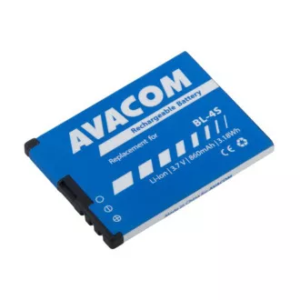 AVACOM mobiltelefon akkumulátor Nokia 3600 Slide, 2680 Li-Ion 3, 7V 860mAh (csere BL-4S) AVACOM mobiltelefon akkumulátor Nokia 3600 Slide, 2680 Li-Ion 3, 7V 860mAh (csere BL-4S)