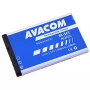 AVACOM mobiltelefon akkumulátor Nokia 6303, 6730, C5, Li-Ion 3, 7V 1050mAh (csere BL-5CT)