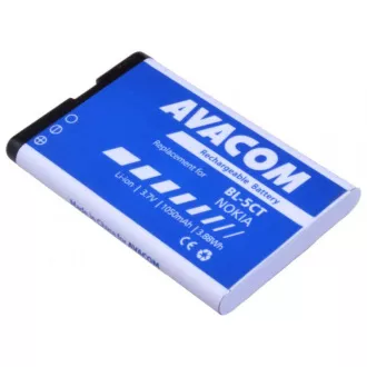 AVACOM mobiltelefon akkumulátor Nokia 6303, 6730, C5, Li-Ion 3, 7V 1050mAh (csere BL-5CT)
